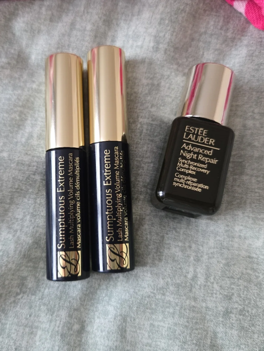 ESTEE LAUDER Revitalizing Supreme Moisturizer, Mascara & Night Serum & Cosmetic